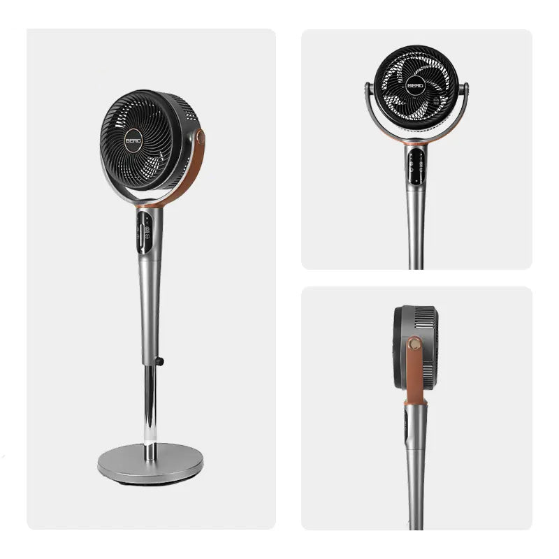 BERG Breeze Remote Control 24-Speed 3D Oscillating 40W Pedestal Fan